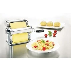 Lot Machine à Pâtes + Doseur à Spaghettis En Inox -Cuisine Fournitures Magasin 28918 3 1 Lot machine a pates doseur a spaghettis en inox Mathon