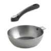 De Buyer Lot Sauteuse Paysanne Mineral B 24 Cm Et Manche Amovible Noir