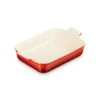 Le Creuset Plat Rectangulaire En Céramique émaillée 32 Cm Cerise