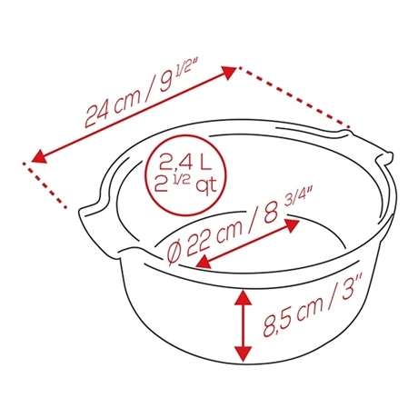 Peugeot Moule à Soufflé 4 à 6 Personnes Appolia écru 2 Peugeot Moule à Soufflé 4 à 6 Personnes Appolia écru – Image 2