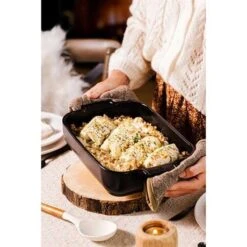 Peugeot Plat à Four Céramique Appolia Rectangulaire Noir Mat 32 Cm -Cuisine Fournitures Magasin 301366 2 3 Plat a four ceramique Appolia rectangulaire noir mat 32 cm Peugeot