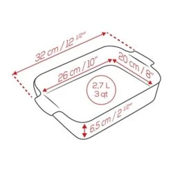 Peugeot Plat à Four Céramique Appolia Rectangulaire Noir Mat 32 Cm -Cuisine Fournitures Magasin 301366 4 3 Plat a four ceramique Appolia rectangulaire noir mat 32 cm Peugeot