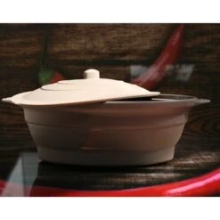 Papillote Rétractable Fond Vapeur En Silicone 30 Cm 1,5 L -Cuisine Fournitures Magasin 35145 4 5 Papillote retractable fond vapeur en silicone 30 cm 1 5 L Mathon