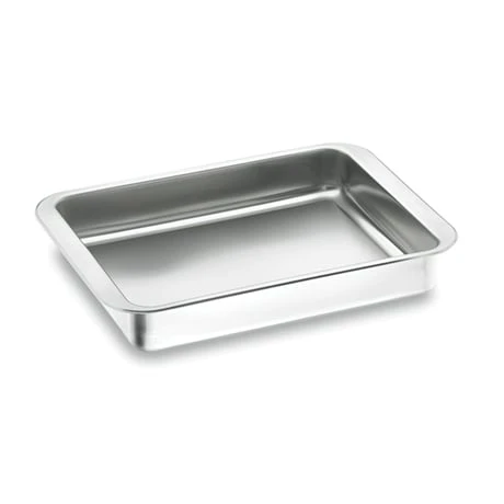 Plat à Four Inox 30 X 21 Cm 1 Plat à Four Inox 30 X 21 Cm