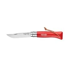Opinel Couteau Pliant N°08 Baroudeur Rouge 8,5 Cm