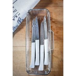 Opinel Coffret 4 Couteaux De Table Lame Micro-dentée 11 Cm Bon Appétit Plus Nuage -Cuisine Fournitures Magasin 419002 2 2 Coffret 4 couteaux de table lame micro dentee 11 cm Bon Appetit Plus nuage Opinel