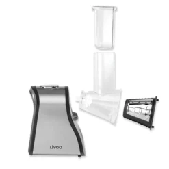 LIVOO Râpe électrique Multifonctions 200 W DOP192 -Cuisine Fournitures Magasin 44113 3 3 Rape electrique multifonctions 200 W DOP192 Livoo