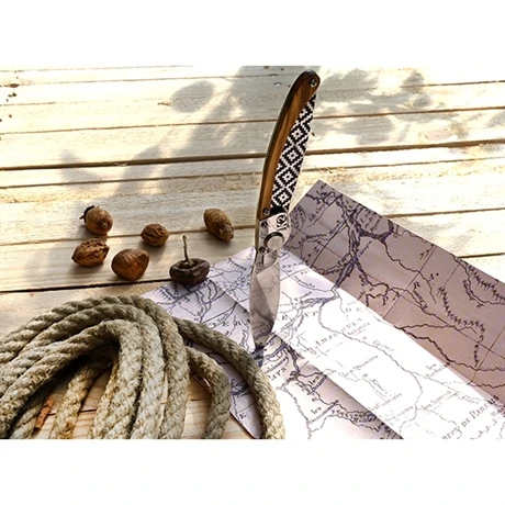 Couteau De Poche K2 Gravure Mosaïque 2 Couteau De Poche K2 Gravure Mosaïque – Image 2