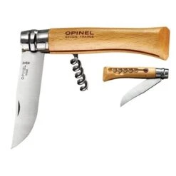 Opinel Couteau Tire-bouchon Pliant N°10 Lame Inox 10 Cm