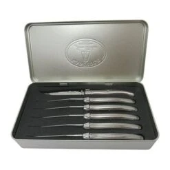 Coffret 6 Couteaux à Steak Laguiole Inox