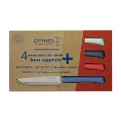 Opinel Coffret 4 Couteaux De Table Bon Appétit