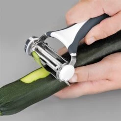 Eplucheur Y 3 Lames Tournantes Inox -Cuisine Fournitures Magasin 473000 2 1 Eplucheur Y 3 lames tournantes inox Lacor