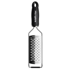 Microplane Râpe à Fromage Double Tranchant Gourmet Noir