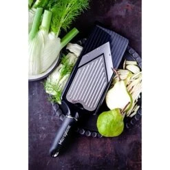 Microplane Mandoline En V Réglable Avec Lame à Julienne -Cuisine Fournitures Magasin 478018 4 2 Mandoline en V reglable avec lame a julienne Microplane