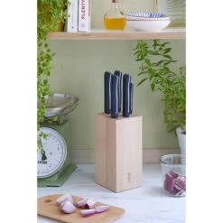 Opinel Bloc Pour 5 Couteaux En Hêtre -Cuisine Fournitures Magasin 480005 2 2 Bloc pour 5 couteaux en hetre Opinel