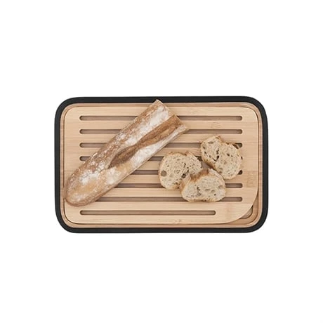 Planche à Pain En Bambou Noir 28 Cm 1 Planche à Pain En Bambou Noir 28 Cm