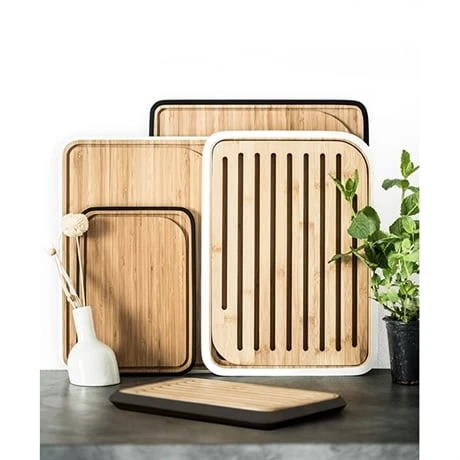 Planche à Pain En Bambou Noir 28 Cm 2 Planche à Pain En Bambou Noir 28 Cm – Image 2