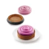 Silikomart Kit 6 Tartelettes Twist En Silicone Platinium