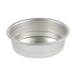 Moule à Manqué Rond Uni En Fer Blanc Bordé 28 Cm