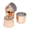 Patisse 4 Moules Cannelés à Canelés Bordelais 4,5 Cm Cuivre
