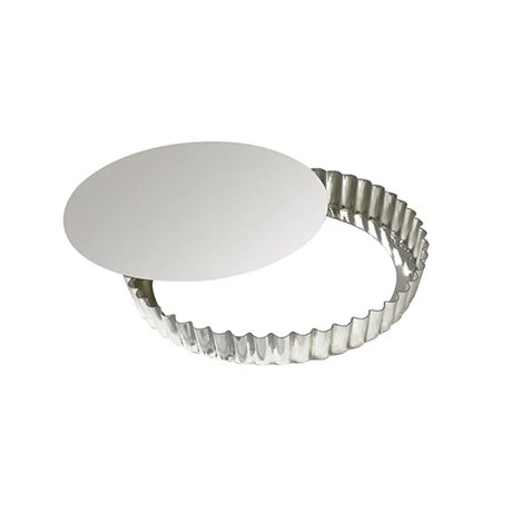 Tourtière En Fer Blanc 24 Cm 2 Tourtière En Fer Blanc 24 Cm – Image 2