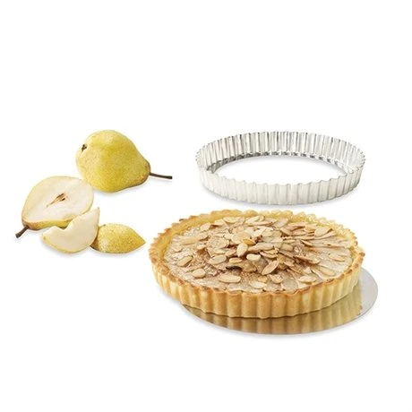 Tourtière En Fer Blanc 24 Cm 3 Tourtière En Fer Blanc 24 Cm – Image 3