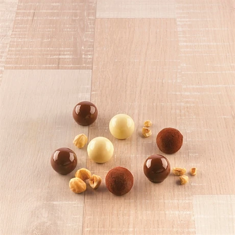 Lot De 2 Moules à Chocolat 3D Et Fourchettes à Chocolat 3 Lot De 2 Moules à Chocolat 3D Et Fourchettes à Chocolat – Image 3