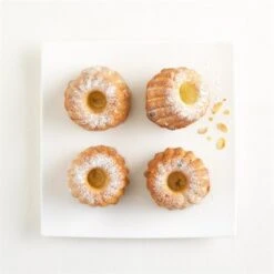 Moule Silicone 4 Mini-kouglofs -Cuisine Fournitures Magasin 511059 2 1 Moule silicone 4 mini kouglofs Mastrad