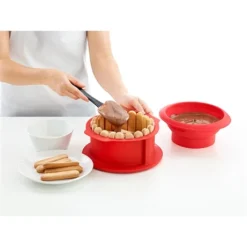 Lekue Moule à Charlotte Démontable En Silicone -Cuisine Fournitures Magasin 511080 3 6 Moule a charlotte demontable en silicone Lekue