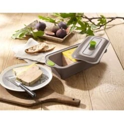 Rigiflex Terrine En Silicone Structure Acier Avec Couvercle 2 En 1 24 Cm -Cuisine Fournitures Magasin 511103 3 3 Rigiflex Terrine en silicone structure acier avec couvercle 2 en 1 24 cm Mathon