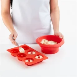 Lekue Moule Silicone 6 Minis Kouglofs 90 Ml -Cuisine Fournitures Magasin 511121 2 2 Moule silicone 6 minis kouglofs 90 ml Lekue