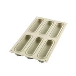 Silikomart Moule 3D Kit Pop 6 Éclairs -Cuisine Fournitures Magasin 511124 2 1 Moule 3D Kit Pop 6 Eclairs Silikomart
