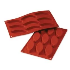Silikomart Moule 9 Barquettes Ou Calissons Silicone