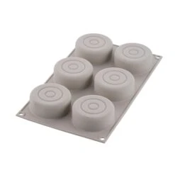 Silikomart Moule 6 Pièces 3D Mini Color Silicone 690 Ml -Cuisine Fournitures Magasin 511152 2 1 Moule 6 pieces 3D mini Color silicone 690 ml Silikomart