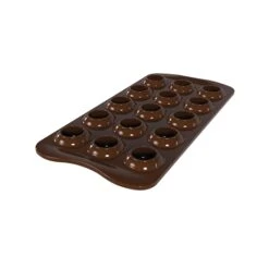 Silikomart Moule En Silicone 15 Chocolats 3D Kiss -Cuisine Fournitures Magasin 511174 2 1 Moule en silicone 15 chocolats 3D Kiss Silikomart
