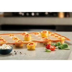 Plaque De 20 Empreintes Mini-muffins -Cuisine Fournitures Magasin 512148 2 1 Plaque de 20 empreintes mini muffins Silpat