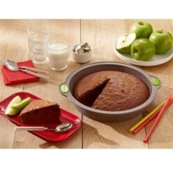 Rigiflex Moule à Manqué En Silicone Structure Acier 24 Cm -Cuisine Fournitures Magasin 512176 2 1 Rigiflex Moule a manque en silicone structure acier 24 cm Mathon