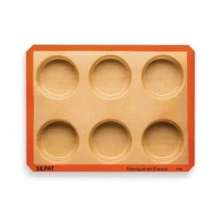 Plaque De 6 Empreintes Grands Ronds