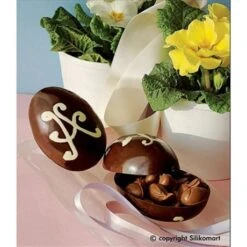 Silikomart Moule Demi-oeufs De Pâques En Silicone -Cuisine Fournitures Magasin 51278 4 1 Moule demi oeufs de Paques en silicone Silikomart