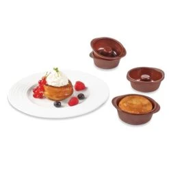 Lot De 8 Flexi'moules à Baba Ou Savarins En Silicone -Cuisine Fournitures Magasin 514000 2 4 Lot de 8 Flexi moules a baba ou savarins en silicone Mathon