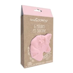 6 Moules En Silicone Licorne -Cuisine Fournitures Magasin 514002 2 1 6 moules en silicone Licorne Scrapcooking