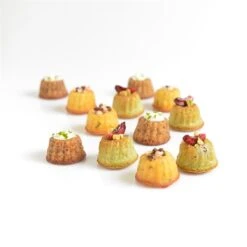 Patisse Moule En Silicone 24 Mini-kouglofs -Cuisine Fournitures Magasin 51444 2 1 Moule en silicone 24 mini kouglofs Patisse