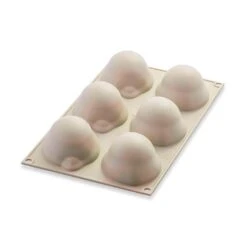 Silikomart Moule Silicone 6 Mini Gâteaux Delizia Al Limone -Cuisine Fournitures Magasin 51448 2 1 Moule silicone 6 mini gateaux Delizia al limone Silikomart