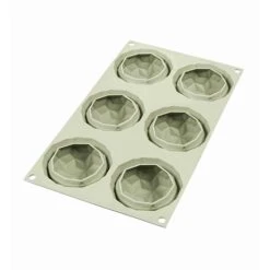 Silikomart Moule Silicone 6 Mini Gâteaux Mini Gemma -Cuisine Fournitures Magasin 51450 2 2 Moule silicone 6 mini gateaux Mini Gemma Silikomart