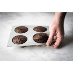 De Buyer Elastomoule 4 Muffins -Cuisine Fournitures Magasin 51512 2 2 Elastomoule 4 muffins De Buyer