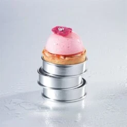 Patisse Kit Moule Silicone 6 Demi-sphères + 6 Cercles à Tarte -Cuisine Fournitures Magasin 519014 2 2 Kit moule silicone 6 demi spheres 6 cercles a tarte Patisse