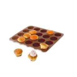 Lot De 2 Flexi'Plaques En Silicone - 20 Mini-muffins Et 24 Mini-canelés -Cuisine Fournitures Magasin 519038 2 1 Lot de 2 Flexi Plaques en silicone 20 mini muffins et 24 mini caneles Mathon