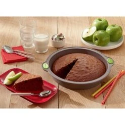 Lot Moule à Manqué 24 Cm Et Moule à Tarte 26 Cm Rigiflex -Cuisine Fournitures Magasin 519081 4 1 Lot moule a manque 24 cm et moule a tarte 26 cm Rigiflex Mathon