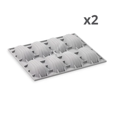 De Buyer Lot De Deux Plaques 8 Madeleines 1 De Buyer Lot De Deux Plaques 8 Madeleines