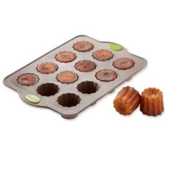 Lot De 3 Plaques Rigiflex : 20 Mini Financiers, 12 Muffins Et 12 Canelés -Cuisine Fournitures Magasin 519110 3 2 Lot de 3 plaques Rigiflex 20 mini financiers 12 muffins et 12 caneles Mathon